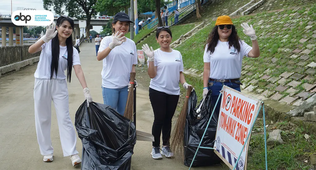 OBP volunteers