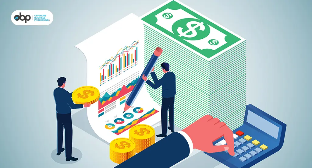 Financial figures representing accurate records and a clear view of costs
